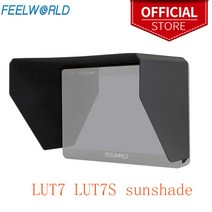 FEELWORLD-휴대용 경량 선셰이드 유연한 설치 7 인치 LUT7 LUT7S 4K HDMI 입력 카메라 DSLR 필드 모니터