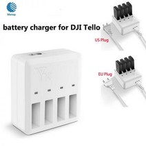 4 in1 DJI tello 배터리 충전기 지능형 멀티 충전 허브 드론 액세서리 용 빠른 Lipo 390735, US Plug