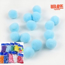 폼폼이 30하늘 뽕뽕이 어린이집만들기 양모볼