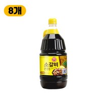 만능양념 집밥 업소용 소갈비 큰 양념 2.2kg 오뚜기, 8개