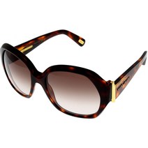 마크제이콥스 선글라스 여성용 브라운 Havana Rectangular MJ302/S 05DFM
