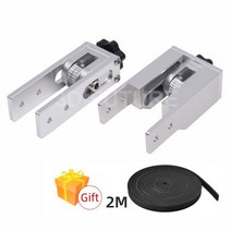 X 축 V 슬롯 2040 Y 타이밍 벨트 스트레치 스트레이트 텐셔너 Ender 3 5 v2 CR-10 10S PRO 업그레이드 3d 프린터 부품, [01] Silver, [04]  and 2040