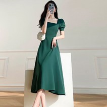 4월하객룩 여성스러운 원피스 간절기 빅사이즈 단정한 원피스 상견례 돌잔치 꽃놀이