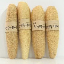 장수 천연 수세미 열매 일반 4개 세트, 1개