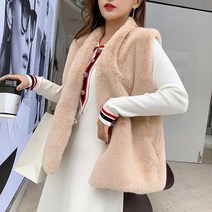 명품 밍크 베스트 퍼조끼 수입 모피조끼 토끼털조끼 인조밍크조끼 밍크 여성 짧은 섹션 2022 모피 코트 느슨한 밍크 모피 벨벳