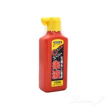 먹통 먹물 180ML 주황색 측량용 사무용 산업용