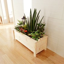 나무화분 원목 방부목 편백 D200, D100