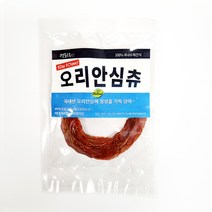 멍도락 국내산 강아지 수제간식 오리안심츄 휴먼그레이드 애견껌 오리츄, 1팩