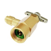 에어컨 냉매 가스 충전기 자동차 R134A R22 Car Air Conditioning Refrigerant Recharge Meas전동ing Hose, 한개옵션0