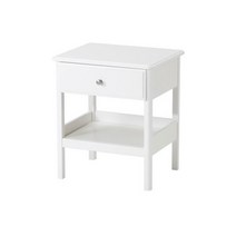 이케아 TYSSEDAL 침대협탁, 색상:화이트_502.999.60