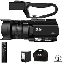 카메라 방송 유튜브 비디오 영상 장비 캠코더 촬영 디지털 동영상 4K, CN, 32GB SD Card