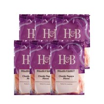 홀랜드앤바랫 크런치 파파야 피스 250g Holland & Barrett Chunky Papaya Pieces, 6팩