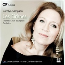 [CD] Carolyn Sampson 토마-루이 부르주아: 칸타타 (Thomas-Louis Bourgeois: Cantatas)