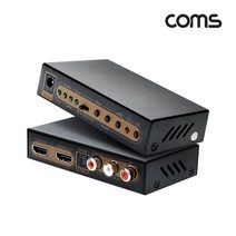 AS896 4K HDMI 오디오 사운드 컨버터 2 RCA 오디오광, 상세내용표시
