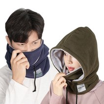 폴리스 후드 넥워머 2P
