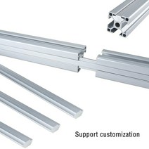 앵글브라켓 4pcs 3030 알루미늄 프로파일 연결 브래킷 액세서리 내부 커넥터 링크 100mm 구멍없이, 02 200mm