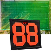 굿스코아 디지털점수판 축구 수동 대체 보드 테니스 배구에 두 자리 가역, 한개옵션0
