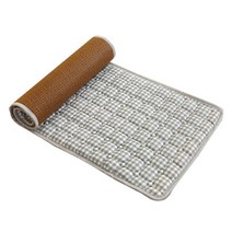 찜질방매트 휴게실 펜션 숙박 피부관리실 요가, 체크 무늬 모델  두께 1.5cm, 1개