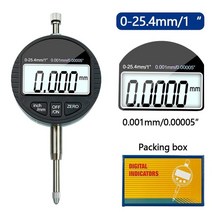 디지털마이크로미터 외경마이크로미터 내경 스탠드 XCAN 디지털 마이크로미터 0-12.7mm/0-25.4mm 0.001mm 0.00005 