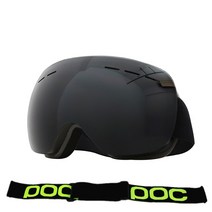보드고글 POC-브랜드 스키 고글 남녀 공용 이중 UV400 스노우 보드 김서림 방지 안경 무료 마스크 포함, [05] 5