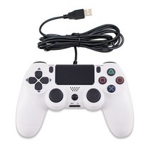 Ps4 컨트롤러 조이스틱 블루투스 원격 제어 무선 Ps4 컨트롤러 게임 패드 게임 콘솔과 호환 가능, 한개옵션1, 01 usb no BT