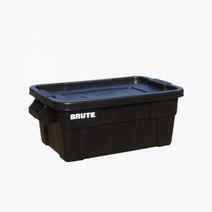 [러버메이드 RUBBERMAID] 러버메이드 브루트 토트박스 블랙 53L 9S3000