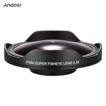 37MM 캐논 캠코더 용 후드가있는 Andoer 37mm 0.3X 울트라 와이드 앵글 어안 렌즈 어댑터 VIXIA HF W11 W10 HF20 HF11 HG21 HG20 호환