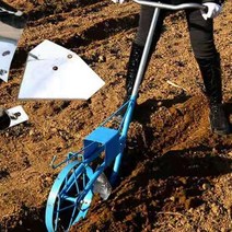 수동 쟁기 땅파기 골타기 밭 갈이 인력 경작기 농업용, (괭이질+흙 돌리기) 하단 옵션이미지 참조