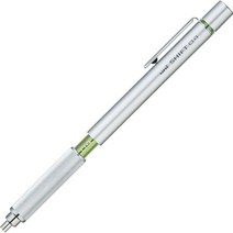 Uni M41010.26 시프트 파이프 락 제도 0.4mm 연필 실버 바디 및 그린 액센트 146633