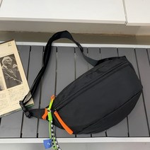 실버레인 캐주얼 슬링백 힙색 크로스백