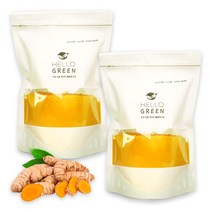 헬로우그린 인도산 강황 분말 가루 1kg 대용량 인도산 강황 터머릭 커큐민, 강황가루1kgx2팩