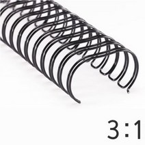 국산 튼튼한 컬러 3:1 스틸 와이어링 8mm 제본링 노트 책 제본 스프링 분철 용품 링 바인더 교재 문제집 연습장 만들기 제본기, 색상, 금색