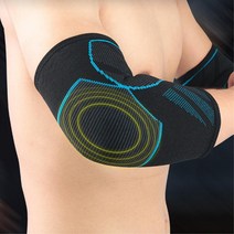 부드럽고 촘촘한 골프 헬스 엘보 보호대2p 짐운반 팔아대 팔꿈치 배구, 레드