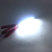 야외작업용조명 세차 틴팅샵 고성능 120x10mm 발광 다이오드 DC12-14V 10W 1000LM COB LED 스트립 라이트, 01 10W, 07 Cool White 6500K