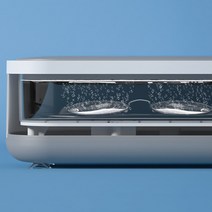 초음파 청소 기계 45000Hz 고주파 진동 워시 클리너 쥬얼리 안경 세척 틀니 교정기, 한개옵션0