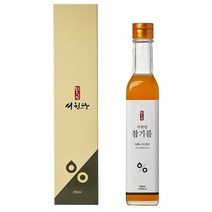 저온압착 국산 참깨로 만든 고소한 참기름 250ml