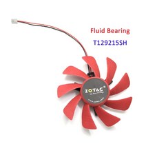 그래픽카드 팬 수리 부품 85mm t129215sh gfy09010e12spa zotac gtx 1050 geforce gtx 1050 ti 미니 4gb 비디오 그래픽 카드 용