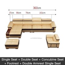 쇼파베드 침대형 거실 접이식 평상형 멀티 쇼파겸침대, 한 좌석, L. yellow sofa set