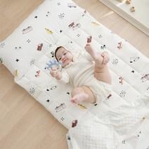 [포몽드] 도트앤아이 리버시블 사계절 어린이집 낮잠이불, 제품:도트앤아이 낮잠이불 / 선택:01라인브라우니