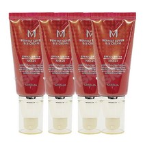 미샤 M 퍼펙트 커버 비비크림, 23호 자연스러운베이지, 50ml, 4개