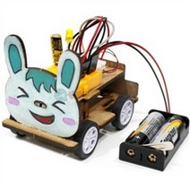 LED 충전형 전기자동차 만들기 1인용 만들기세트 과학실험키트 자연과학완구 과학 DIY