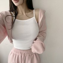 글램핏 / 1+1 기획 베이직 데일리 이너 슬림 끈 나시 티 6컬
