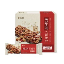 [농협] 국산오곡 그래놀라 (단백질바 4입), 1박스