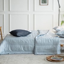 [소프라움] 하우디 여름 인견 차렵이불 퀸/블루, 색상:블루 / 사이즈:퀸(MDS21HC17111BLQ)