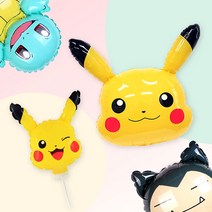 [파티지] 바람개비풍선 점보 캐릭터풍선 모음 / 타요 뽀로로 티니핑 하츄핑 피카츄, C_E_원형_(18인치) 포켓볼