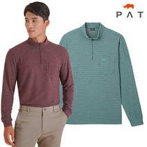 PAT 양면기모 반집업 티셔츠