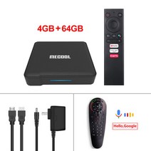 mecool km1 atv google 인증 tv box android 10 4g 64gb android 9.0 amlogic s905x3 androidtv wifi 4k 셋톱, 협력사, 4gb64gb g30 rc, 영국 플러그
