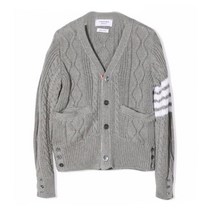 [톰브라운] 22FW 키즈 여성 사선 완장 가디건 KKC011A Y3017 055
