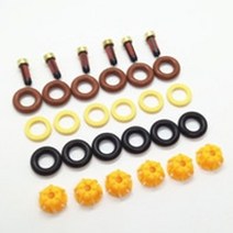 0280150415 0280150440 bmw e60 e39 520i 523i 525i 528i e36 328i e36 자동차 교체용 연료 인젝터 수리 키트 ay-rk004, 4홀 인젝터용