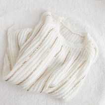 반짝이 니트 스팽글 펄 샤이닝 모임 스웨터